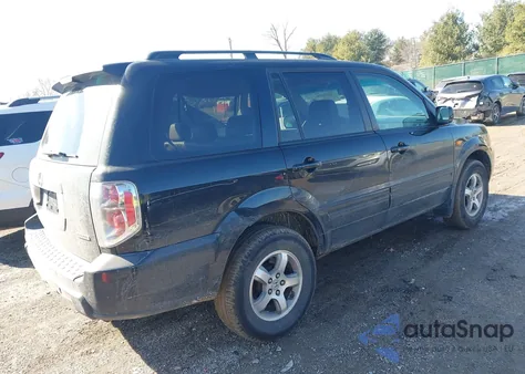 2007 Honda Pilot Ex-L z USA, uszkodzony, nr VIN 2HKYF18627H523078